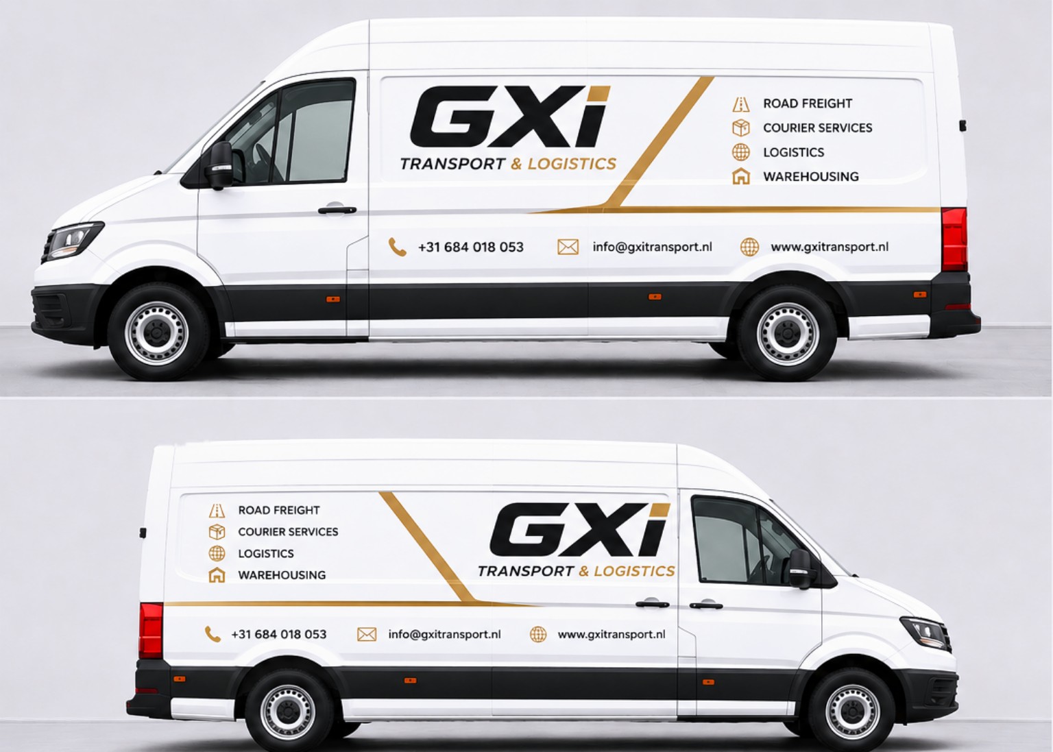 GXI Transport Volkswagen Crafter vehicle design